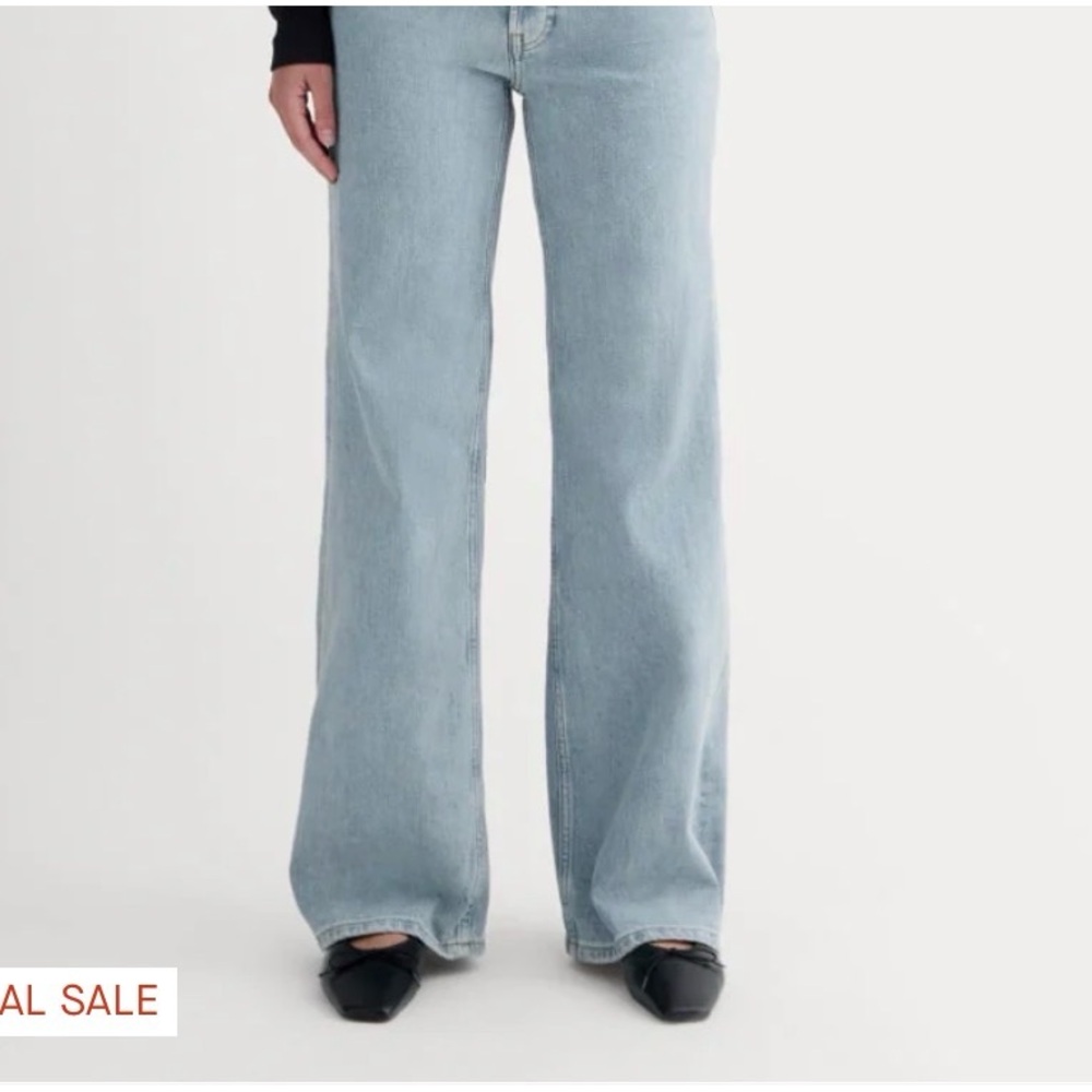 Everlane Light Blue High Rise Jeans